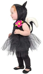 Princess Paradise Sweet Stinker Skunk Animal Infant Toddler Halloween Costume 61 - Picture 1 of 3