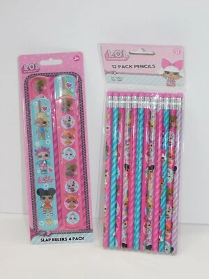 Lol Suministros de Fiesta Sorpresa Slap Pulsera Reglas Lápices Favores Rellenos de Bolsa  Foto 1 de 4