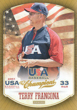 2013 (TEAM USA) USA Baseball Champions #3 Terry Francona