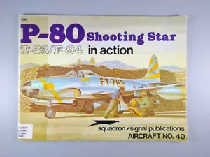 Squadron Signal Publications Aircraft 40 - P-80 Shooting Star in action 1980 - Picture 1 of 4