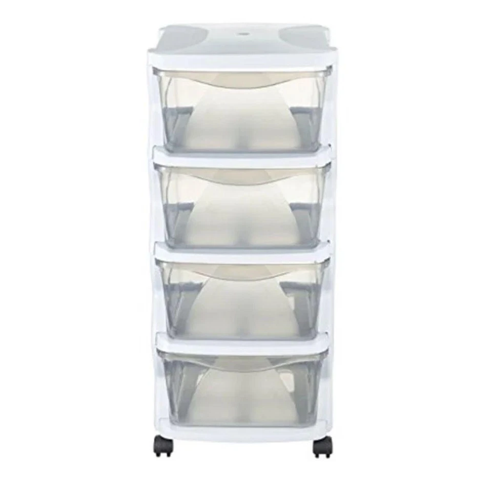 CASSETTIERA PLASTICA 36X40 H80 BIANCO - Immagine 1 di 1