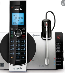 VTech DS6771-2 Cordless Phone with Headset, Bluetooth, Answering System - Picture 1 of 7