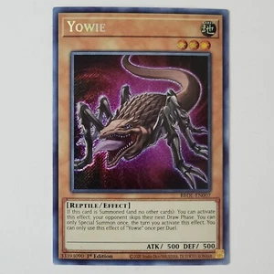 Yowie - BROL-EN007 - NM - Secret Rare - 1st ed - Yugioh - Picture 1 of 2