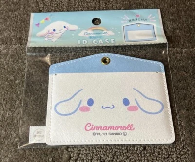 Porta-Cartão de Identidade Cinnamoroll Pleather Oficial Sanrio Kawaii Japão - Imagem 1 de 4