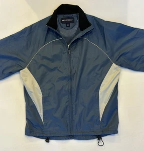 Port Authority Womens XSmall Blue Gray Light Weight Full Zip Polyester Jacket - Picture 1 of 9
