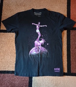 Mitchell & Ness Kareem Abdul Jabbar Black Short Sleeve T-Shirt L Goat Rare - Bild 1 von 7