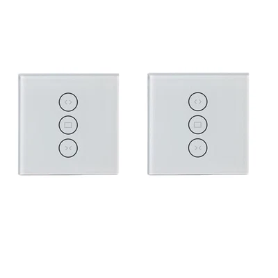 WIFI Vorhangschalter Smart Rolladen Jalousie Schalter,Touch Timer Curtain Switch - Bild 1 von 4