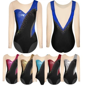 Women One Piece Workout Dancewear Dance Bodysuit Ballerina Jumpsuit Samba Yoga - Picture 1 of 63