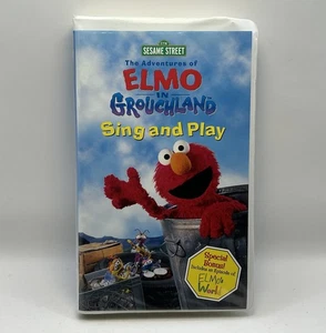 Adventures Of Elmo In Grouchland Sing & Play VHS Video Tape Clamshell Nearly New - Picture 1 of 9