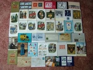 40 Unused FOREIGN/OVERSEAS POSTAL SYSTEM Postcards. - Picture 1 of 1