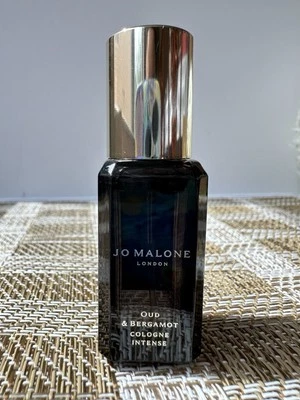 Jo Malone Oud & Bergamot Eau de Cologne Intense 0,3 Oz 9 mL Mini Spray Novo Sem Caixa - Imagem 1 de 4