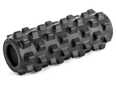 Ролик RumbleRoller Extra Firm Textured Muscle Foam RRCX127 черный компактный - Изображение 1 из 2