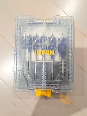 Juego de 6 brocas para madera Irwin Blue Groove - 6 piezas herramientas de aviación Foto 1 de 3