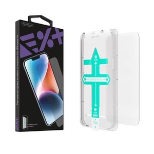 NEXT ONE Hartowany ochraniacz ekranu do iPhone 14 z łatwym zestawem instalacyjnym, zarysowania - Zdjęcie 1 z 7