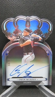 OWEN MURPHY 2022 CHRONICLES CROWN ROYAL AUTO SP #D 14/99 BRAVES - Image 1 of 2