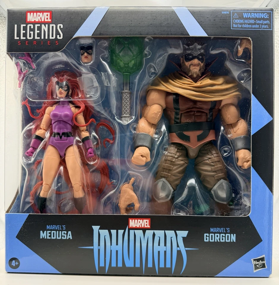 InHumans Marvel Legends Medusa y Gorgon Figuras de Acción Paquete de Dos --EN STOCK-- Foto 1 de 2