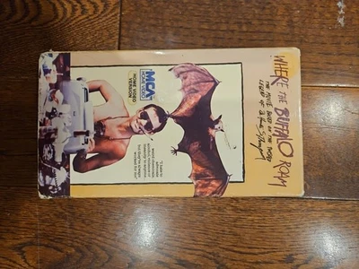 Where The Buffalo Roam (VHS, 1980) Bill Murray Comedy Rare Hunter Thompson Bio - Image 1 of 4