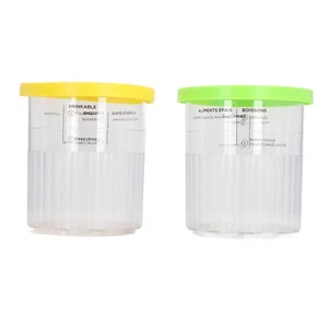 4PCS Ice Cream Containers Jars Accurate Sealing Easy To Clean Long Durability - Picture 1 of 12