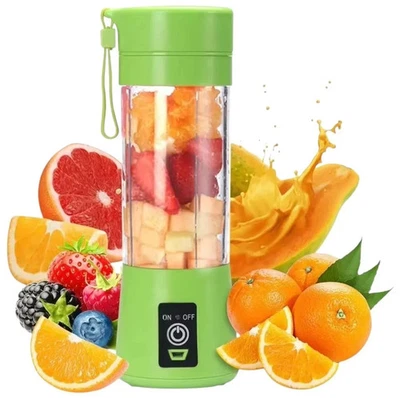 Mini Spremiagrumi Elettrico Portatile Frullatore Frullati Spremiagrumi Macchina Frutta 380ML - Immagine 1 di 4