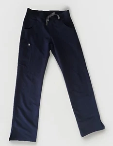Pantaloni FIGS Kade Cargo Scrub Collezione Tecnica Blu Scuro Taglia XS - Foto 1 di 8