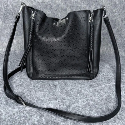 Bolso Bandolera Carlos Santana Negro Boho Western Foto 1 de 4