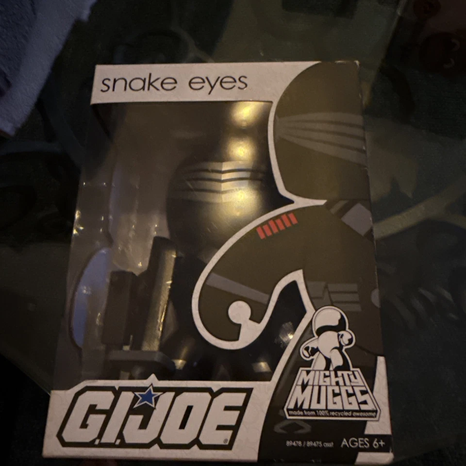 G.I. Joe Mighty Muggs Snake Eyes Mighty Muggs Figurine Collectible - Image 1 of 2