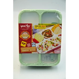 YooYee Grid Lunch Box – 1000ml BPA-Free Bento Container, Sealed - Picture 1 of 2