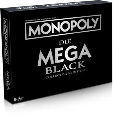 Winning Moves - Monopoly - Mega Black Collectors Edition - Bild 1 von 3