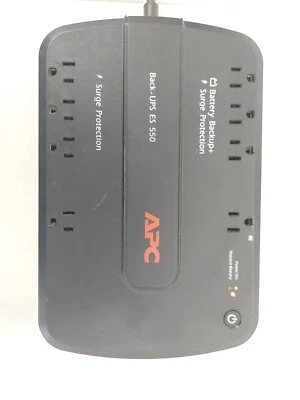 APC Back-UPS ES 550 Surge Protector 8 Outlet 550VA With battery #934 - Image 1 of 4