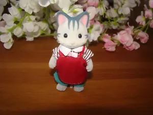 Sylvanian Families Village Store Owner Cat Figure - Picture 1 of 3