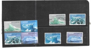 AUSTRALIA ANTARCTIC 2011. ICEBERGS SET. MINT FULL GUM & USED. AS PER THE SCAN. - Picture 1 of 3