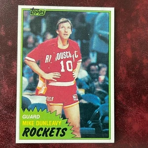 1981-82 Topps Set Mike Dunleavy #M85 Rockets - NM/MINT+ *HIGH GRADE* VENDING - Bild 1 von 2