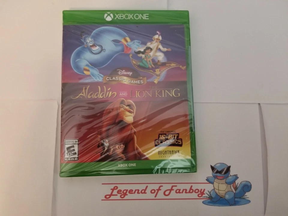 Disney Classic Games: Aladdin and The Lion King - Xbox One * New Sealed Game *  - Image 1 of 1