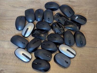 FAULTY bundle of 24x HP 150 240 X200 Z3700  wireless mouse mice job lot READ - Image 1 of 4