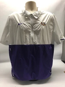 Chaqueta de Entrenadores Ligera LSU Tigers Nike Cuarto 1/4 Cremallera Para Hombre L - Imagen 1 de 8