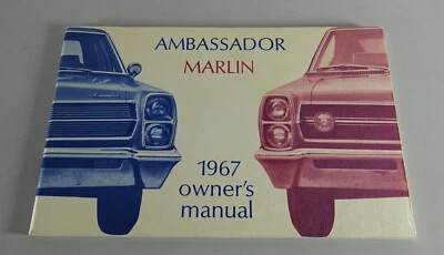 Manuale Dell'Owner / Manuale AMC Ambassador E Marlin Stand 1967 - Immagine 1 di 2