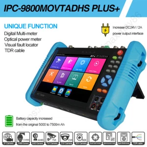 Probador de cámara Rsrteng 7" 4K H.265 AHD SDI Multímetro TDR IPC-9800MOVTADHS Plus+ - Imagen 1 de 12