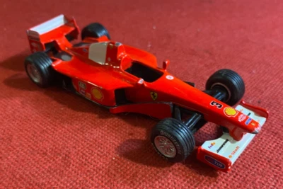 HOT WHEELS Macchinina Auto F1 FERRARI 3 M. SCHUMACHER Mattel (2000) 1:64 Rosso - Immagine 1 di 3