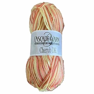 Cascade Cherub DK Yarn TIGER LILLY #516 Orange Yellow, 1.75 oz. - Picture 1 of 6