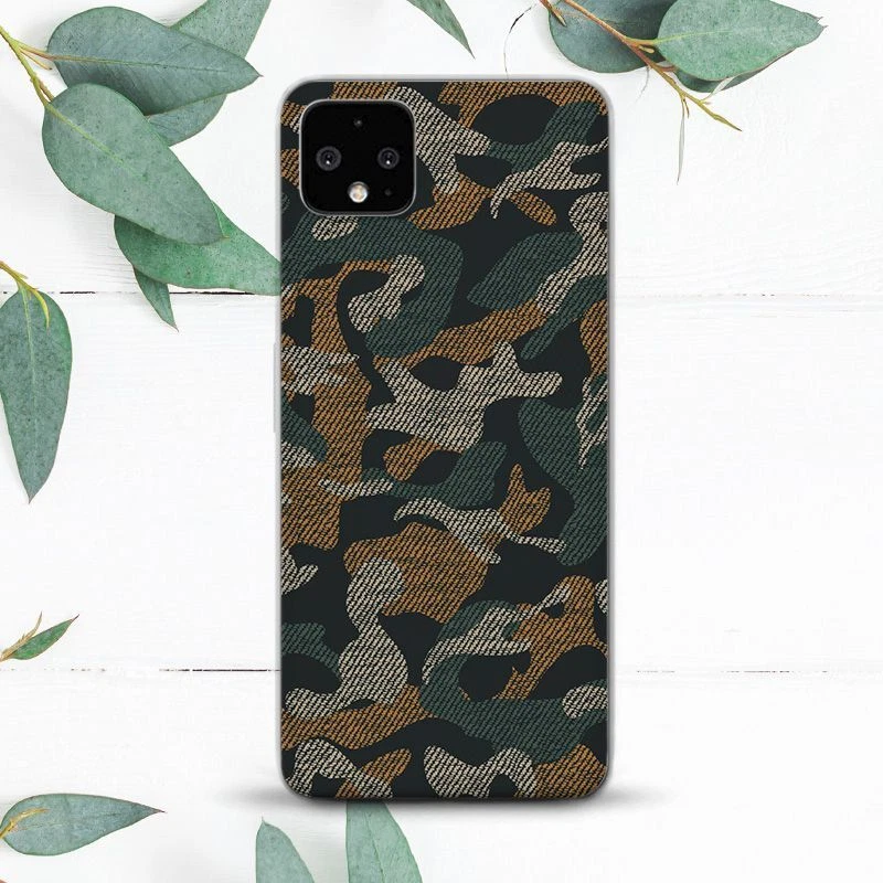 Old School Camo Vintage Case For Google Pixel 2 3 3a 4 4a 5 6 7 8 XL - Image 1 of 1