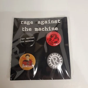 Rage Against The Machine Legacy Button Pin Set - Picture 1 of 6