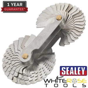 Sealey Thread Gauge BSW Metric Screw Pitch 4-62 BSW 0.25-6mm 52pc - Picture 1 of 3