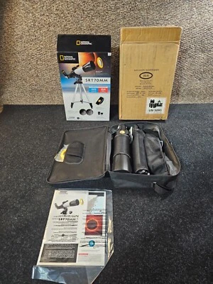 National Geographic SRT70MM - 70mm Refractor Telescope with Panhandle Mount - Image 1 of 4