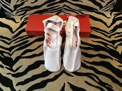 Little Girls White  Capezio Love Ballet Shoes Size 12 - Image 1 of 4