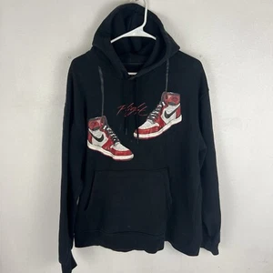 Jordan Chicago Lost And Found Hoodie Black - LARGE L- FD0568-010 - Picture 1 of 6