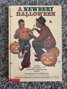 A NEWBERRY HALLOWEEN A Dozen Scary Stories Book by Martin H. Greenberg - Picture 1 of 5