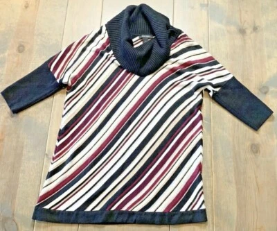 Suéter Pullover Para Mujer Casa Blanca Mercado Negro Tejido Capucha Cuello Barco S Foto 1 de 4