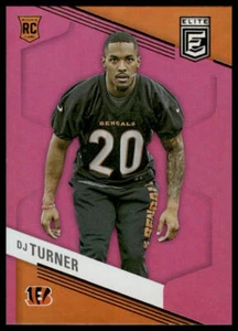 2023 Donruss Elite #135 DJ Turner Pink Cincinnati Bengals - Picture 1 of 2