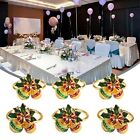 6pcs Exquisite Napkin Rings Buckle for Xmas Wedding Party Table Decor