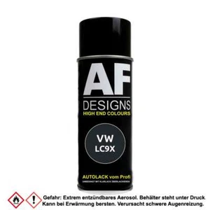 FÜR VW / Volkswagen Deep Black Perl LC9X Spraydose Autolack Sprühdose Basislack - Bild 1 von 1